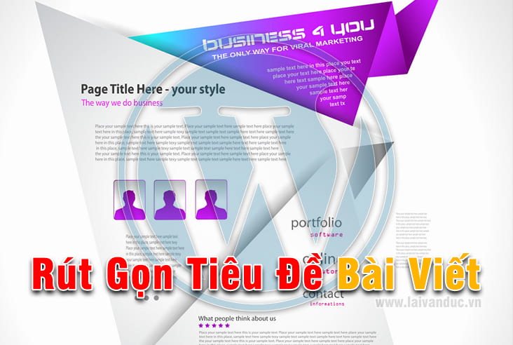 Cắt bớt tiêu đề bài viết WordPress tự động khi đăng trên Blog