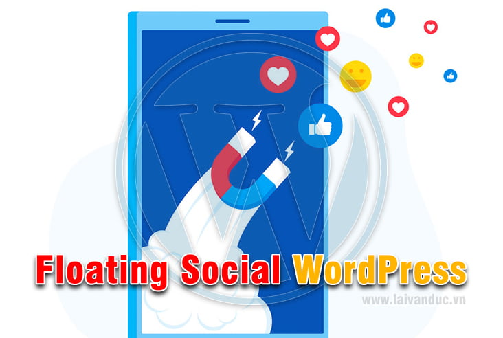 Floating Social WordPress - Thanh mạng xã hội dính Sidebar