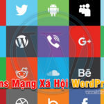 Chèn Icons Mạng Xã Hội trong Widget WordPress