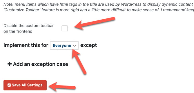 Thêm Liên Kết Vào WordPress Toolbar Admin bằng Plugin