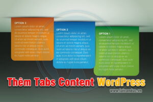 Thêm Tabs Content WordPress trong Bài Viết và Trang