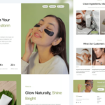 Beauty Landing Page UI KIT