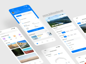 App UI Kit Đặt Vé Máy Bay