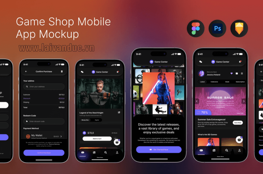 Game Shop Mobile App miễn phí