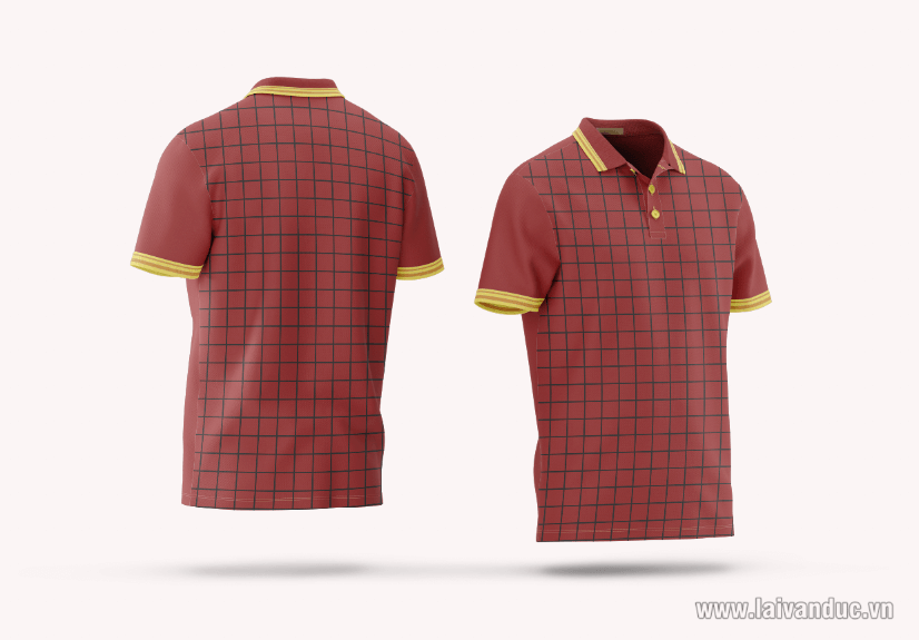 Mockup Áo Polo PSD