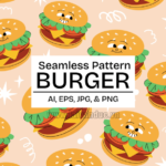 Pattern Burger hoạt hình