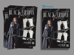 Template Tờ Rơi Black Friday