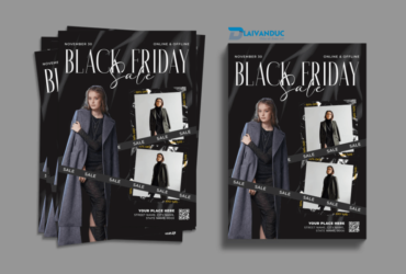 Template Tờ Rơi Black Friday